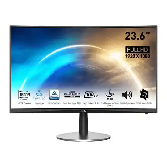 MSI 24" FHD 100Hz VA Curved Business Monitor